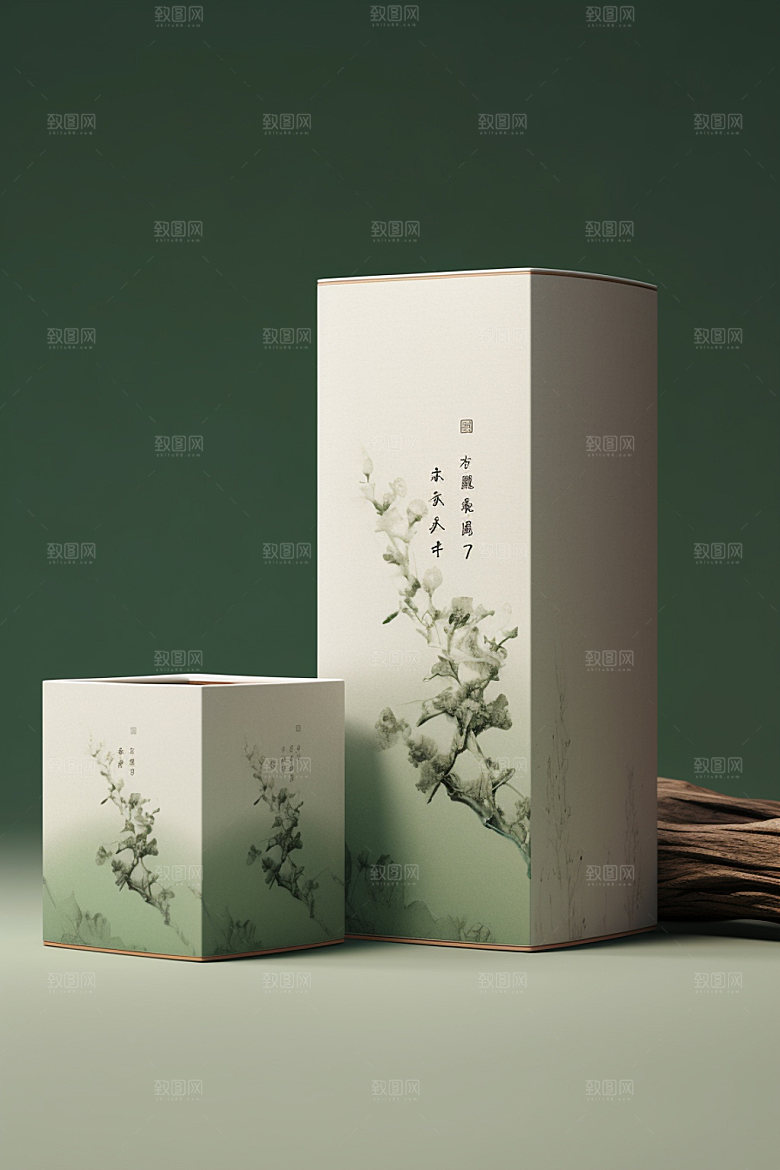 茶叶包装包装设计立体模型