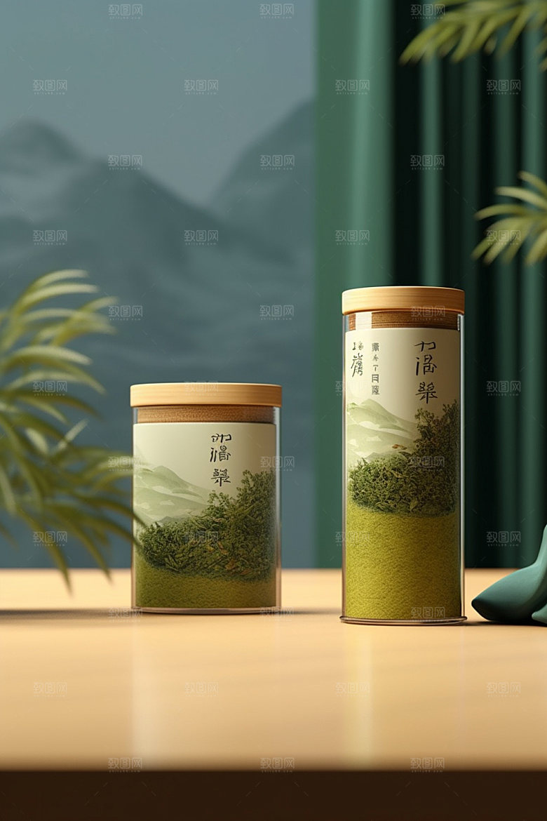 茶叶包装3D包装设计模型