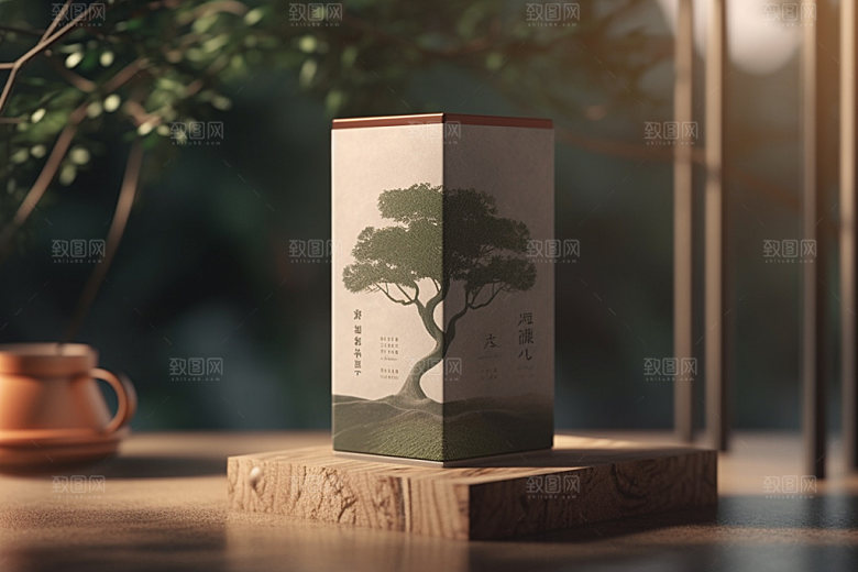 茶叶包装包装设计立体模型