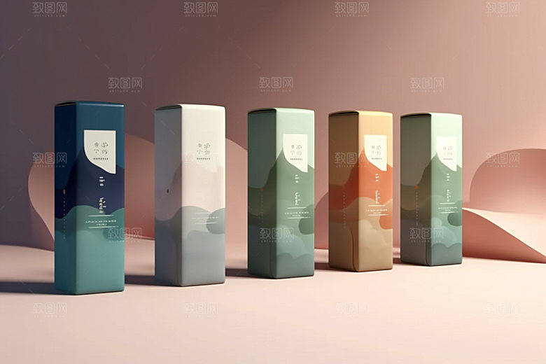 茶叶包装中国风3D模型