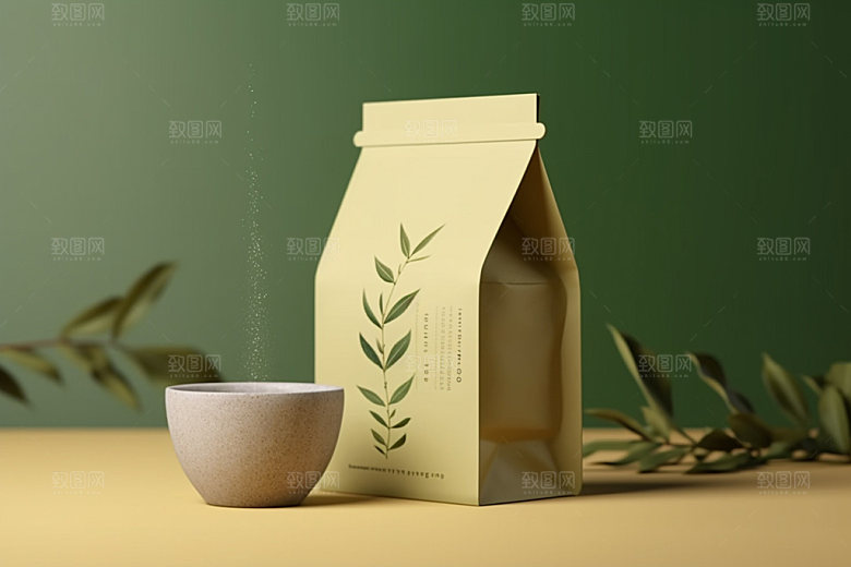 茶叶包装3D中国风模型
