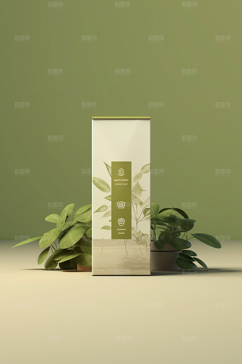 茶叶包装包装设计中式模型
