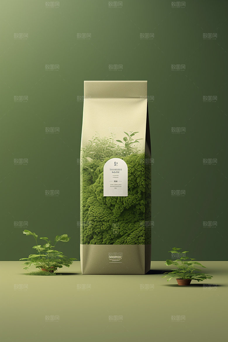 茶叶包装中式传统模型