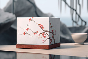 茶叶包装传统3D模型