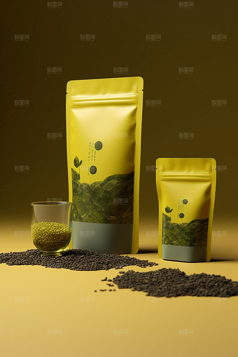 茶叶包装3D包装设计模型