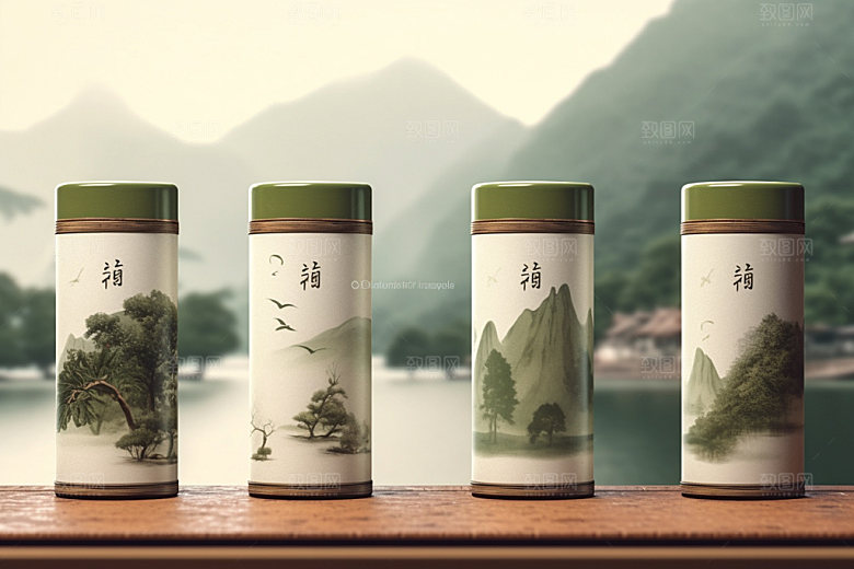 茶叶包装传统包装设计模型