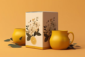 茶叶包装3D茶叶罐模型