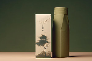 茶叶包装包装设计立体模型