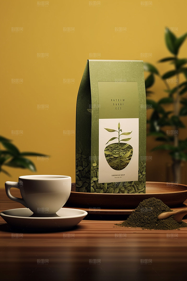 茶叶包装茶叶罐包装设计模型