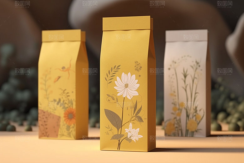 茶叶包装3D包装设计模型