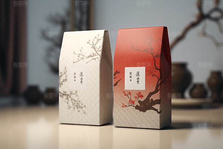 茶叶包装3D茶叶罐模型