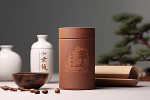 茶叶包装立体3D模型