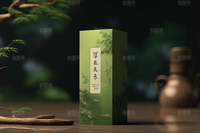茶叶包装传统包装设计模型