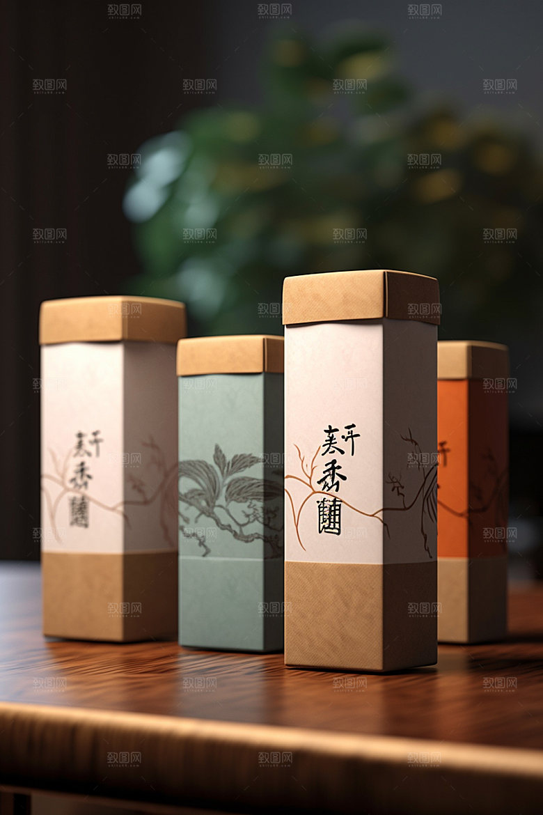 茶叶包装传统包装设计模型