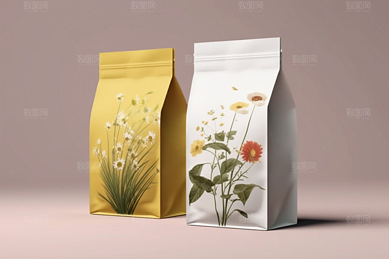 茶叶包装中国风包装设计模型