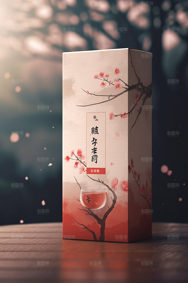 茶叶包装茶叶罐包装设计模型