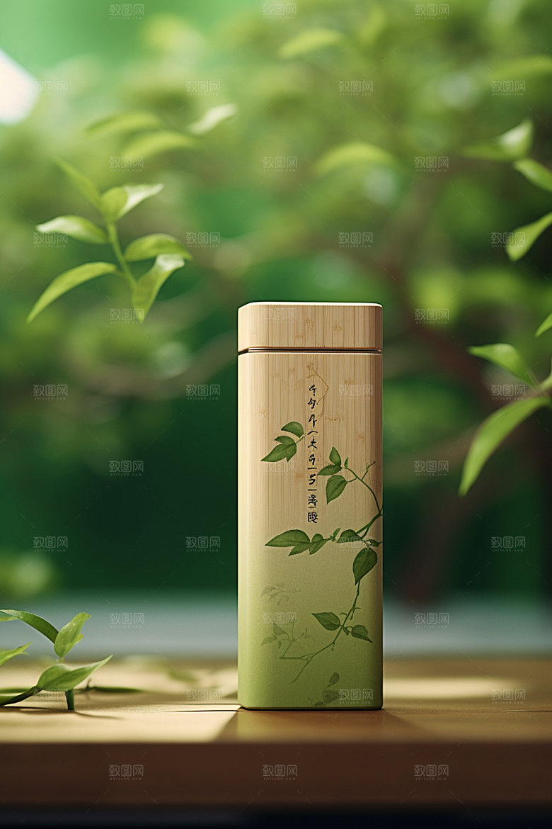 茶叶包装茶叶罐传统模型