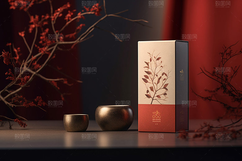 茶叶包装3D包装设计模型