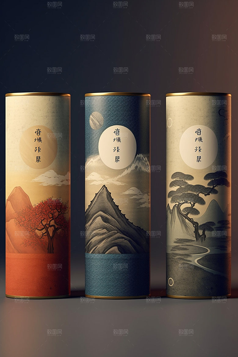 茶叶包装包装设计3D模型