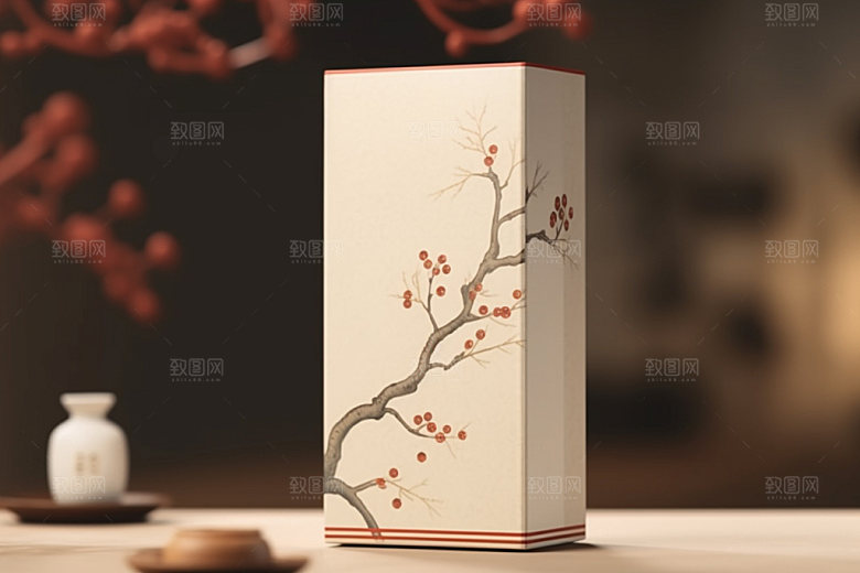 茶叶包装包装设计传统模型