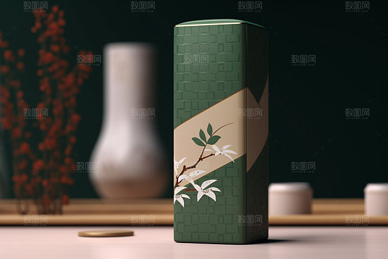 茶叶包装包装设计传统模型