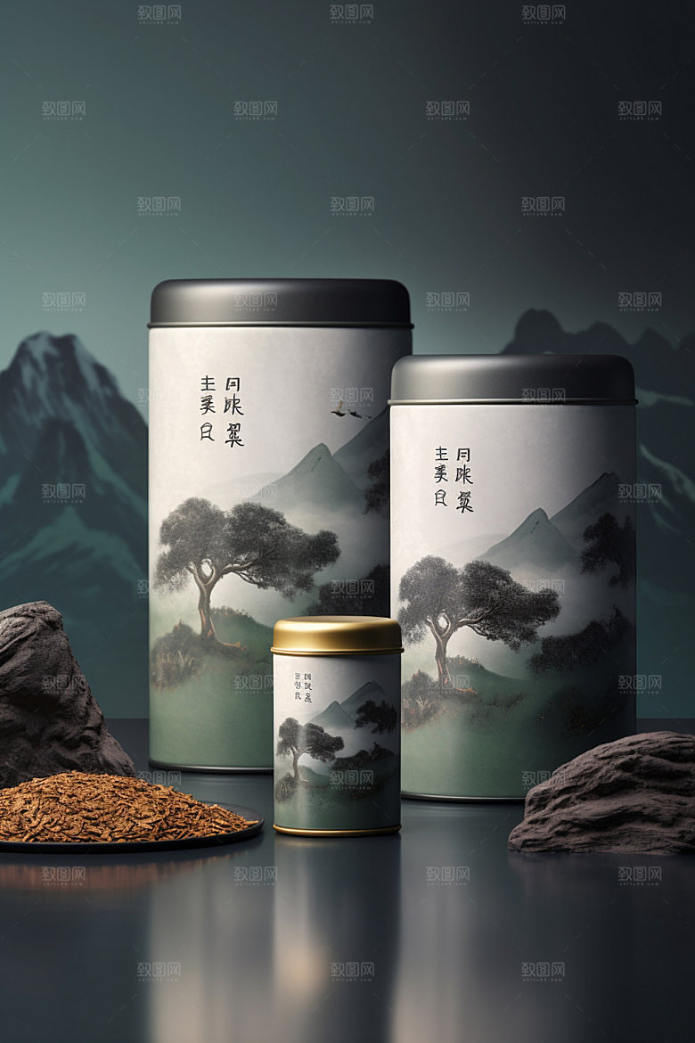 茶叶包装包装设计3D模型