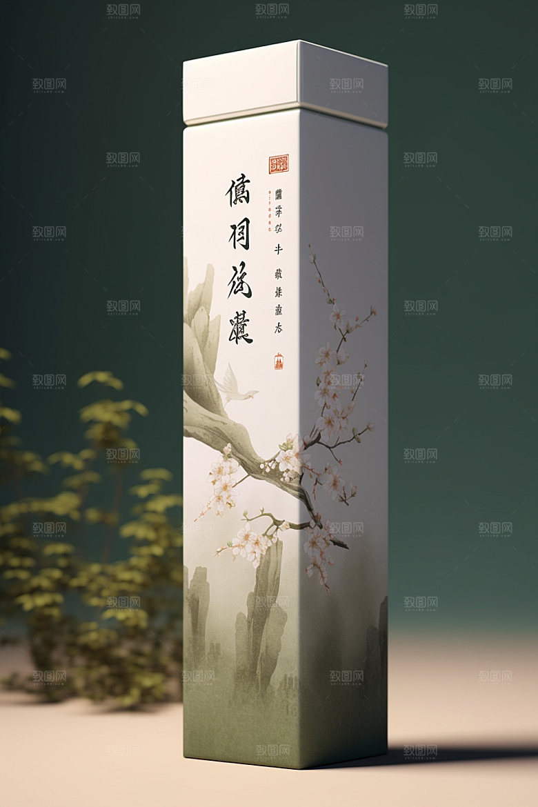 茶叶包装3D包装设计模型