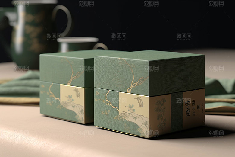 茶叶包装3D包装设计模型