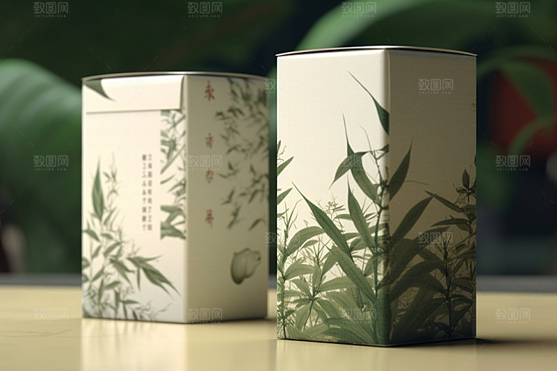 茶叶包装茶叶罐包装设计模型
