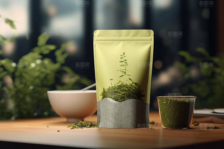 茶叶包装中式3D模型