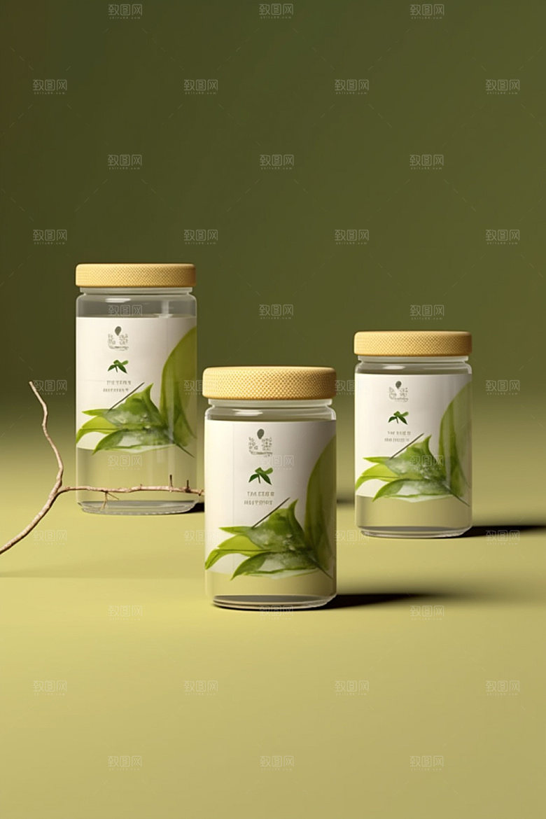茶叶包装立体包装设计模型