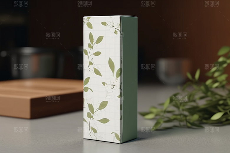 茶叶包装3D传统模型