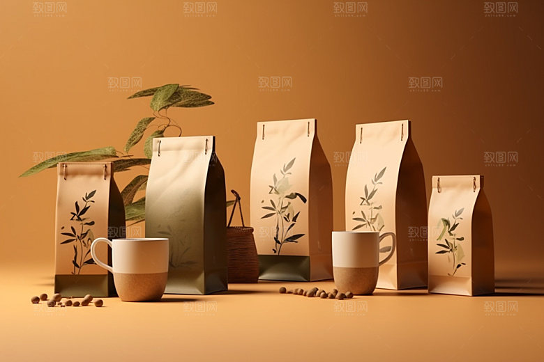 茶叶包装立体包装设计模型