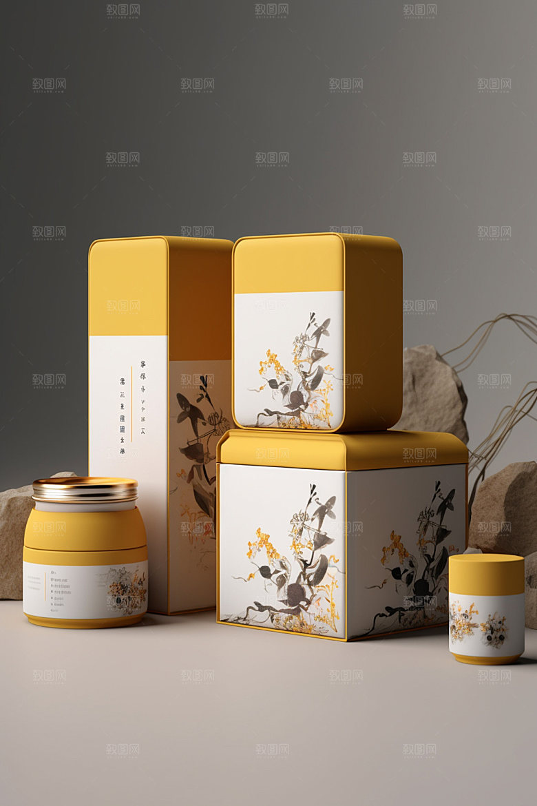 茶叶包装包装设计3D模型