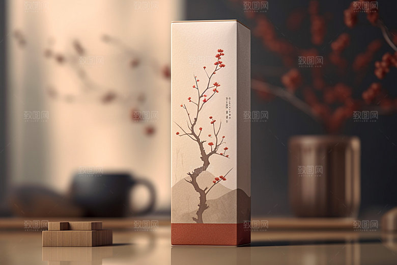 茶叶包装传统包装设计模型
