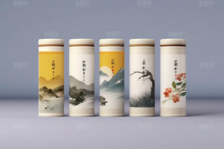 茶叶包装3D包装设计模型