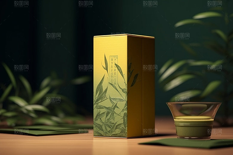茶叶包装3D茶叶罐模型