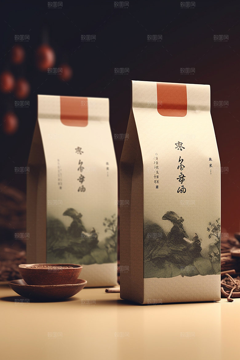 茶叶包装传统包装设计模型