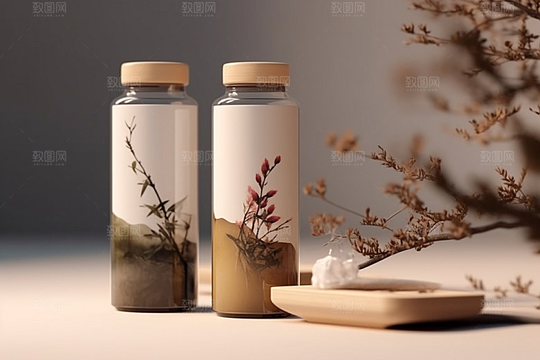 茶叶包装包装设计中式模型