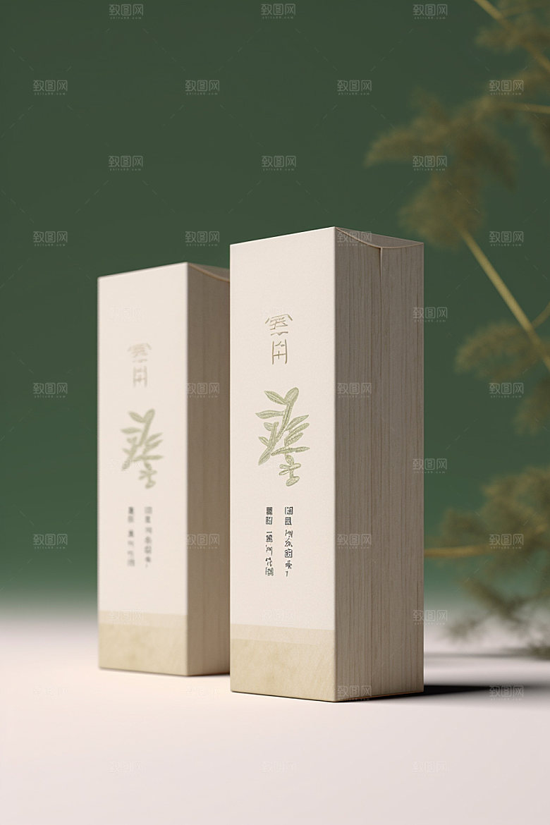 茶叶包装中式包装设计模型