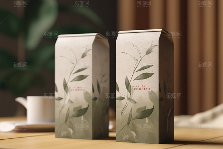茶叶包装中式包装设计模型