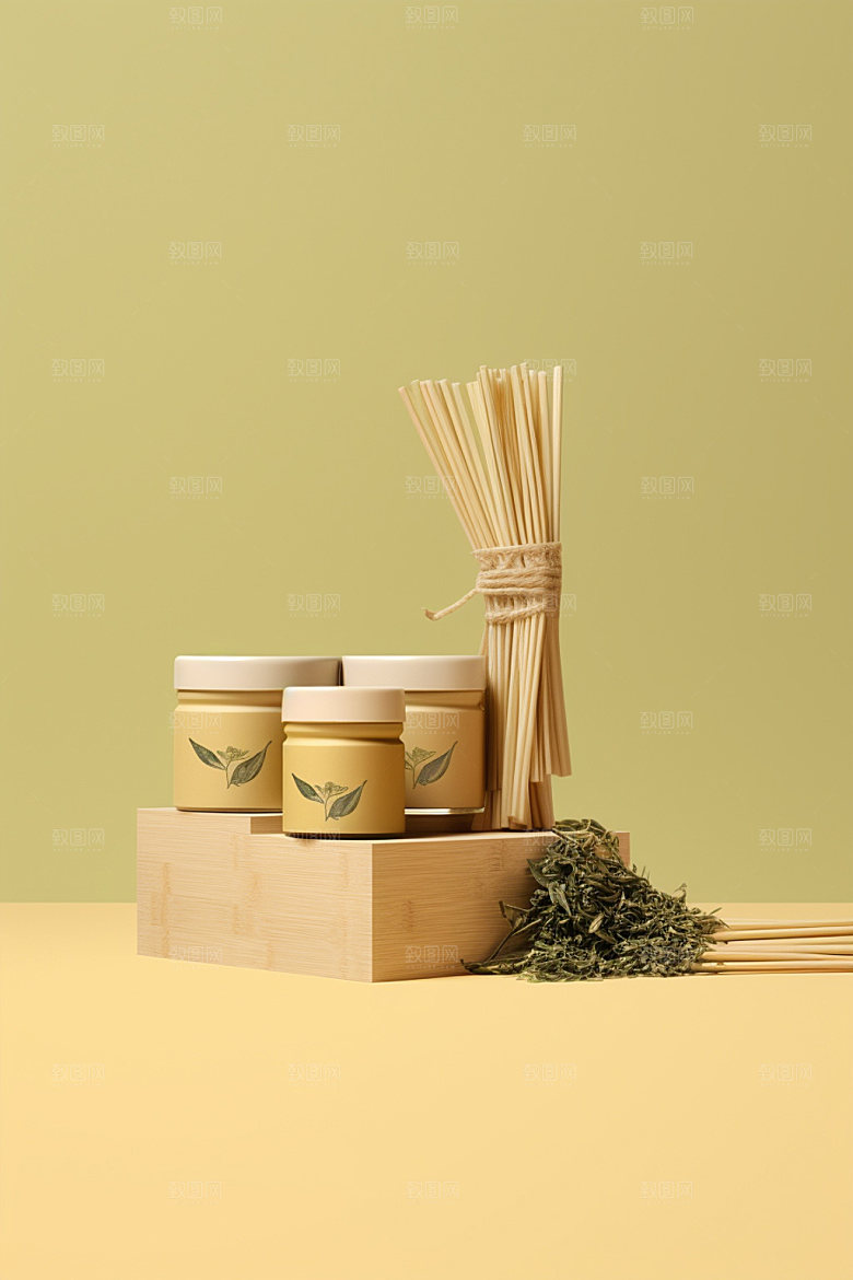 茶叶包装中国风传统模型