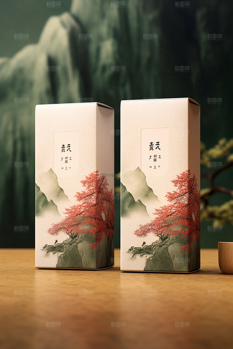 茶叶包装传统包装设计模型