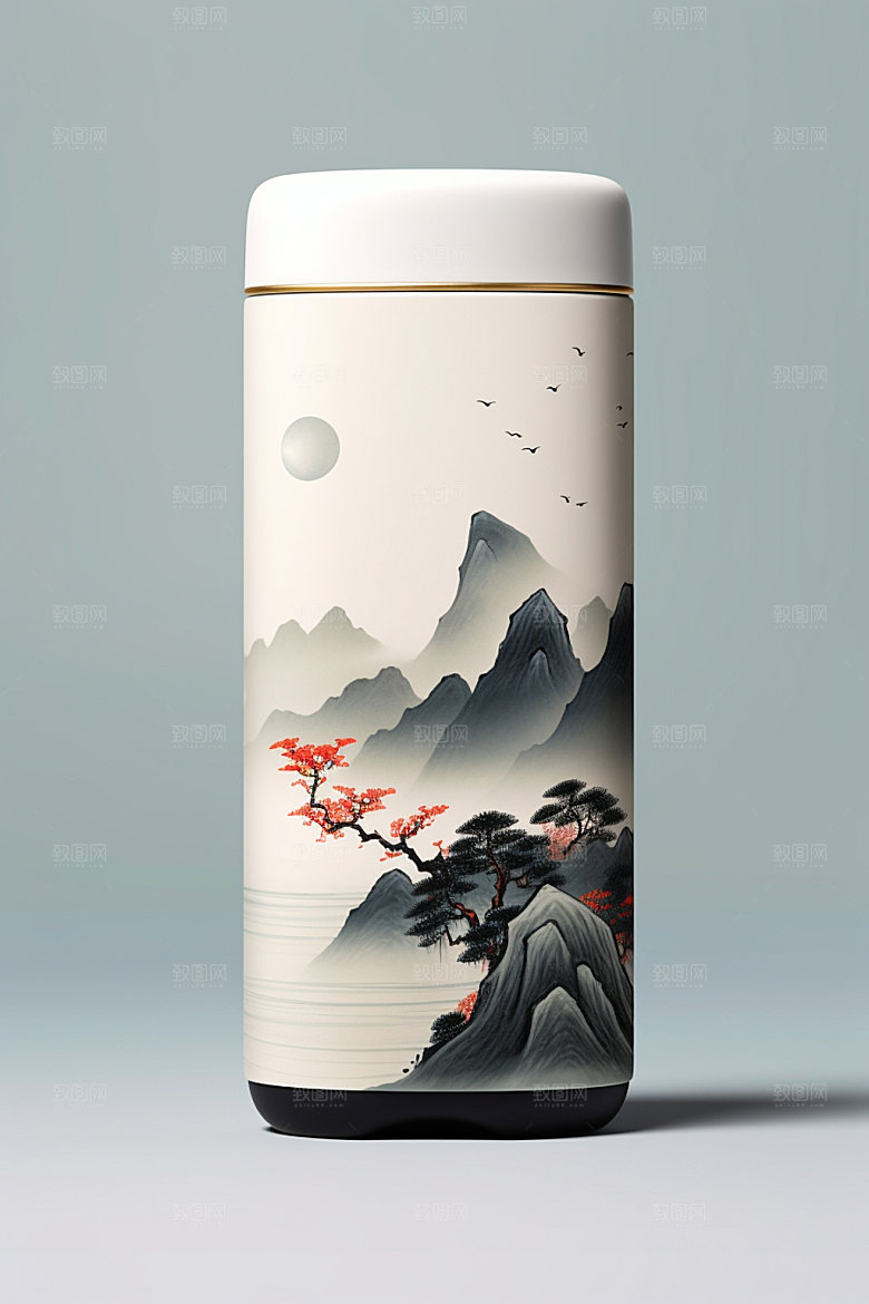 茶叶包装茶叶罐3D模型