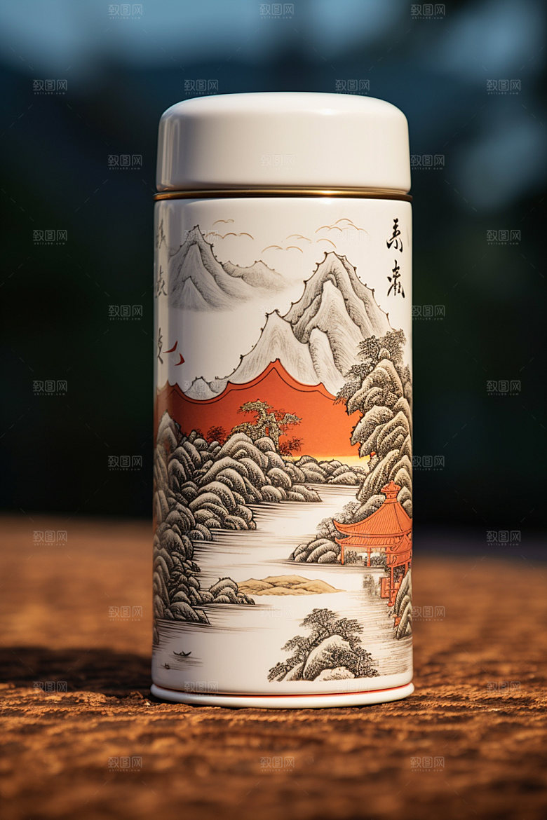 茶叶包装传统包装设计模型