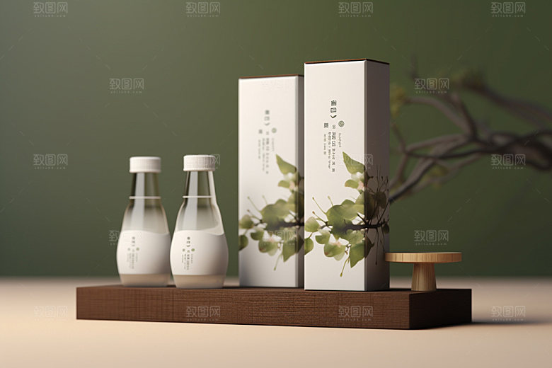 茶叶包装3D立体模型