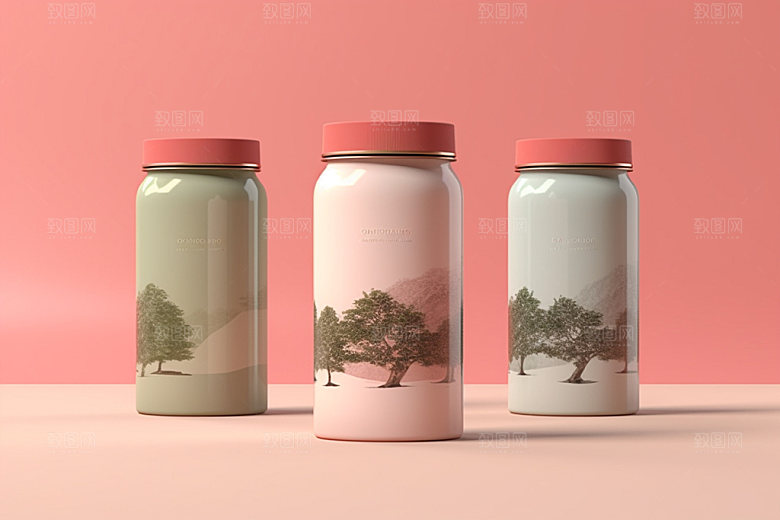 茶叶包装立体传统模型