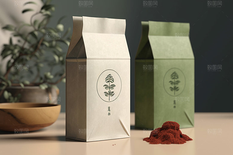 茶叶包装传统茶叶罐模型