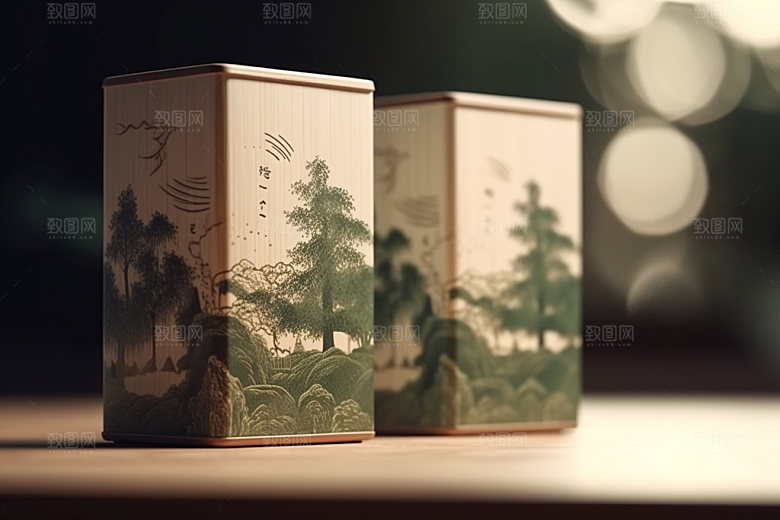 茶叶包装包装设计3D模型