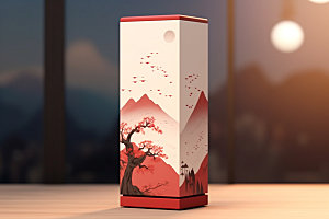 茶叶包装立体3D模型